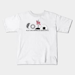 The story of the passion of Jesus Christ Kids T-Shirt